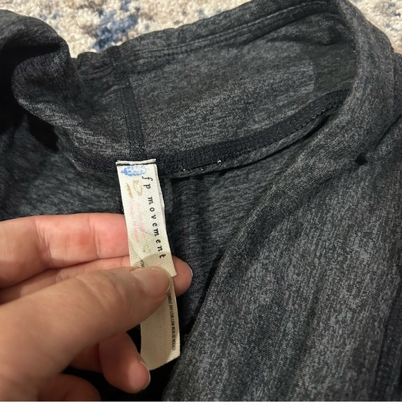 FP Movement by Free People Charcoal Grey Infinity Cutout Leggings Size Small - Picture 7 of 11